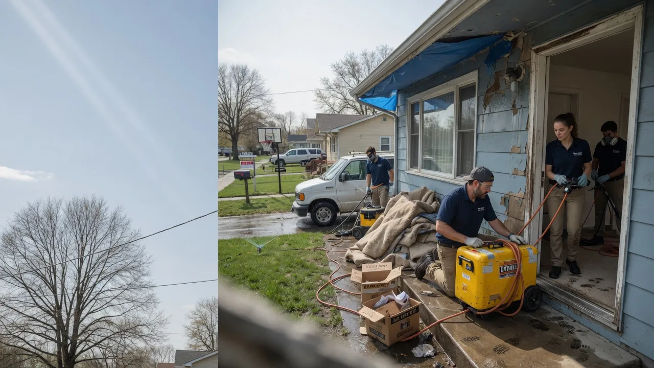 Basement Flood Cleanup in Williamsport, KY near me